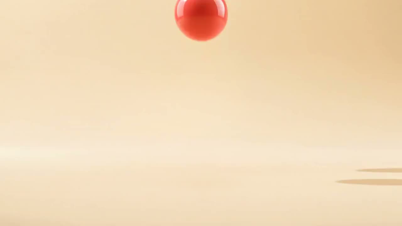 Bouncing candy paint blobs
